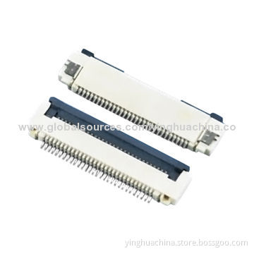 FPC Connectors, 1.25mm ZIF DIP/FFC with Straight/Right Angle/Normal/Reverse Layout Mounting Type